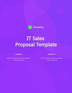 IT Sales Proposal Template