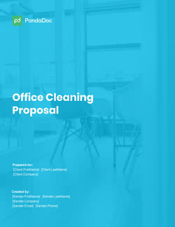 Office Cleaning Proposal Template