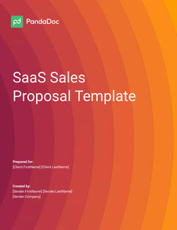SaaS Sales Proposal Template