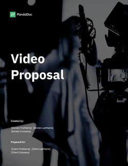 Video Proposal Template