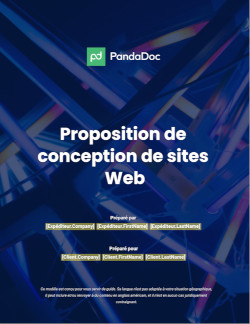 Proposition de conception de site Web