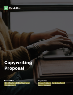 Copywriting Proposal Template