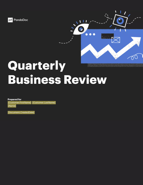 Quarterly Business Review Template