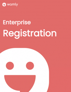 Basic Registration Form Template by Wamly