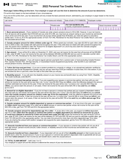 TD1 Forms: A Complete Guide for Employers and Employees