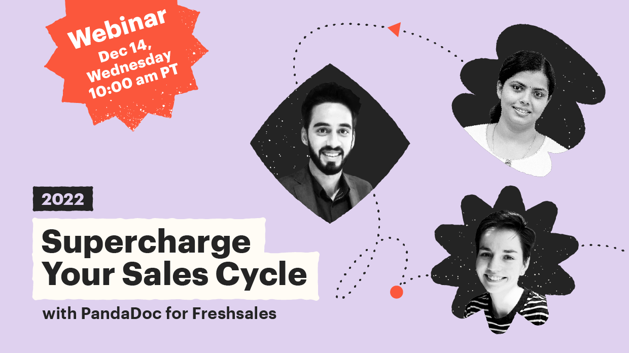 Supercharge your Sales cycle with PandaDoc for Freshsales