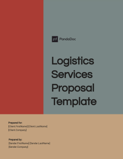 Logistics Services Proposal Template