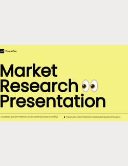 Market Research Presentation