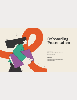 Onboarding Presentation