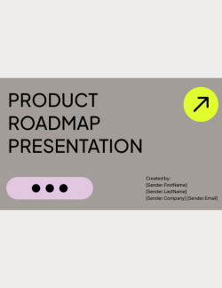 Product Roadmap Presentation