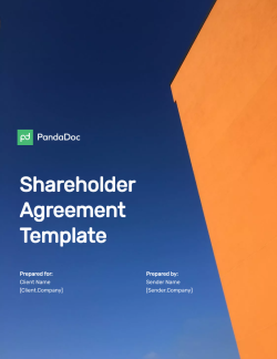 Shareholder Agreement Template