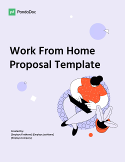 Work From Home Proposal Template